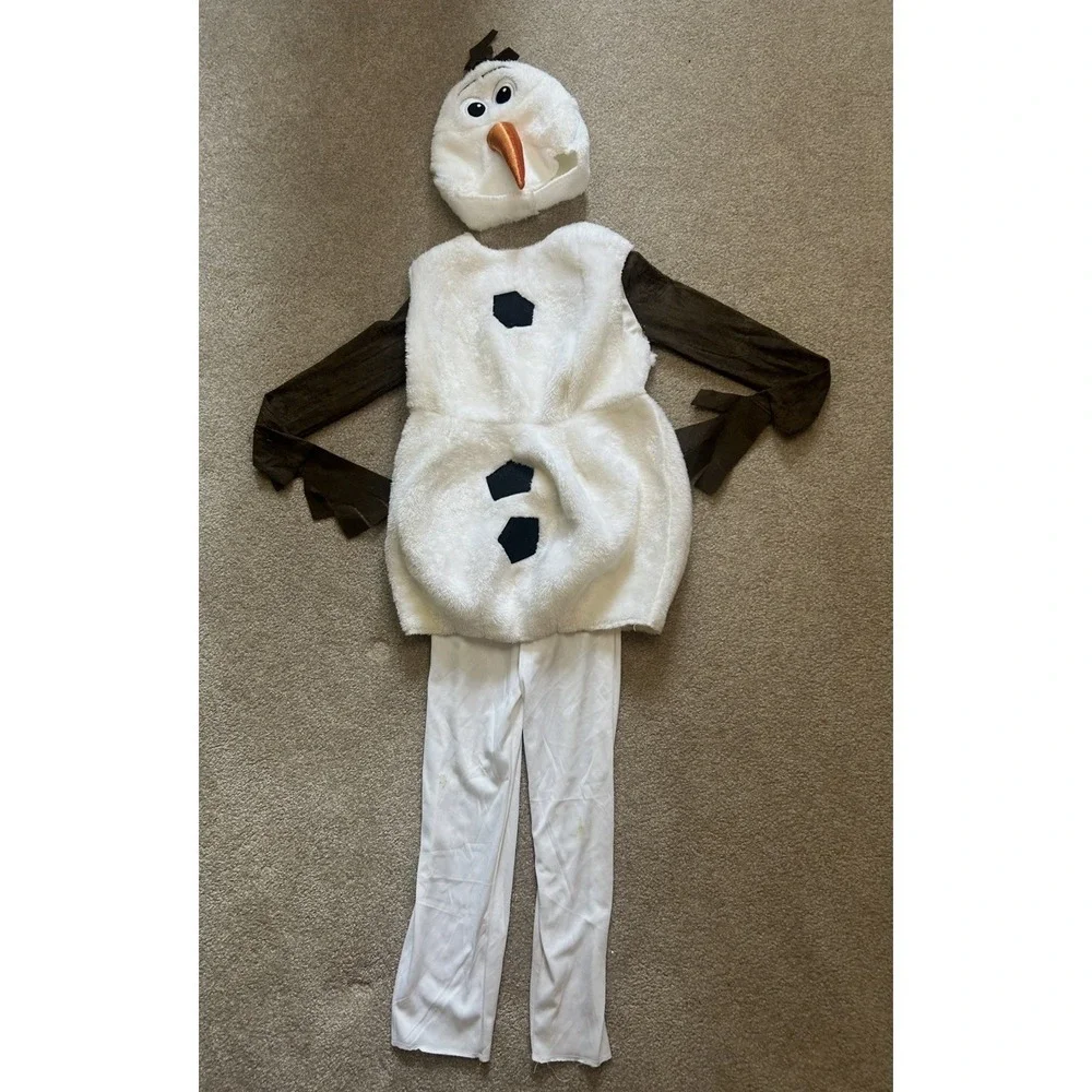 Disney Frozen OLAF Plush Halloween Costume Kids Girl Boy Dress Up Child Large